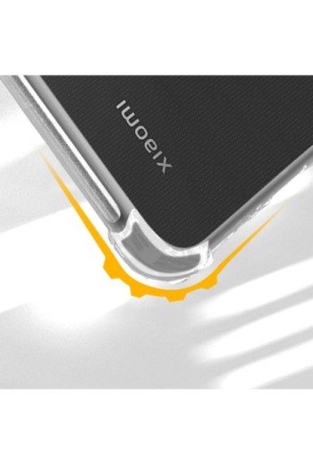 Cover Anti-urto per Xiaomi 12 Lite Gel di Silicone con Angoli Bumper - Trasparente