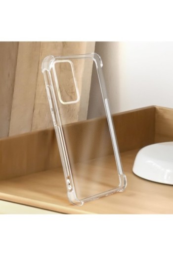 Cover Anti-urto per Xiaomi 12 Lite Gel di Silicone con Angoli Bumper - Trasparente