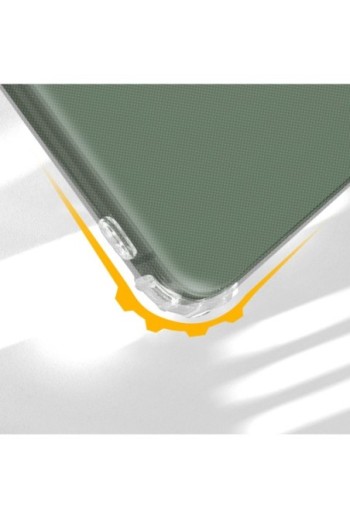 Cover Anti-urto per iPhone 13 Mini Gel di Silicone con Angoli Bumper - Trasparente