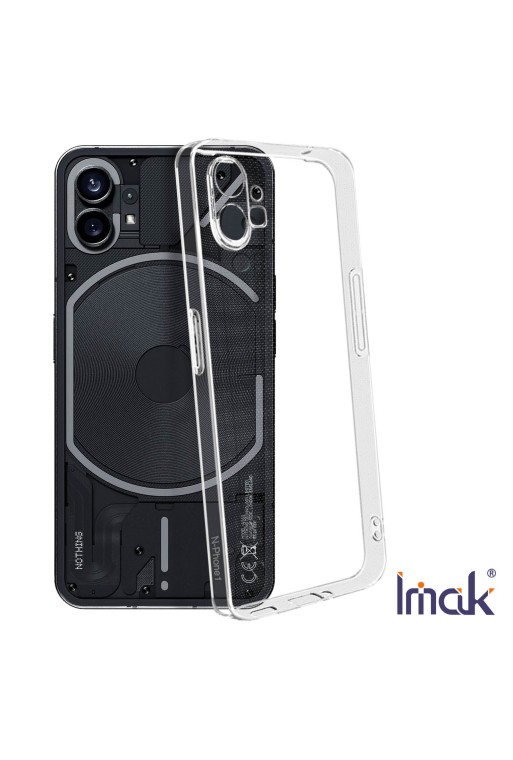 Cover per Nothing Phone 1 in silicone morbido Imak - trasparente
