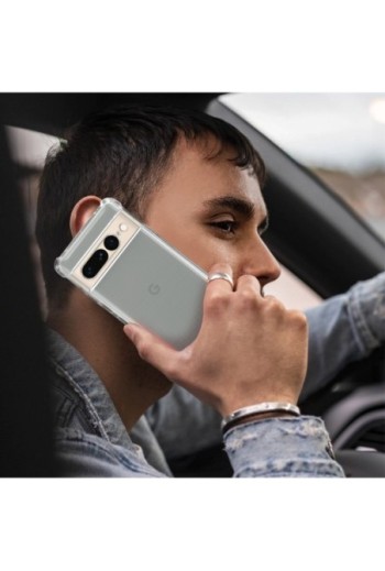 Cover Anti-urto per Google Pixel 7 Pro Gel di Silicone con Angoli Bumper - Trasparente