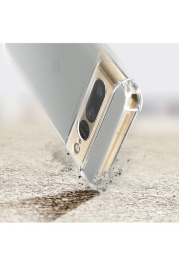 Cover Anti-urto per Google Pixel 7 Pro Gel di Silicone con Angoli Bumper - Trasparente