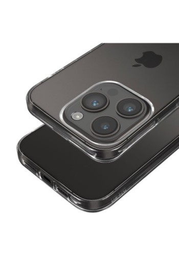 Cover in Gel di Silicone per iPhone 14 Pro Max Extra-sottile 0 3 mm Second Skin - Trasparente