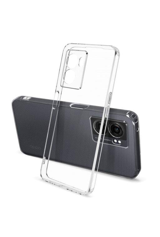 Cover in Gel di Silicone Oppo A77 / A57 / Realme Narzo 50 5G Sottile e Resistente - Trasparente
