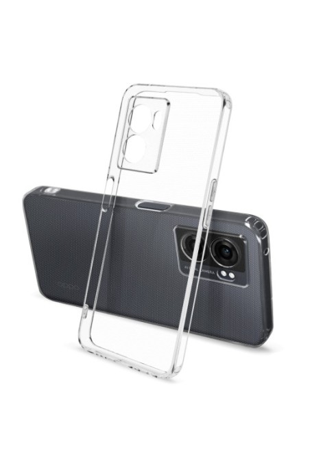 Cover in Gel di Silicone Oppo A77 / A57 / Realme Narzo 50 5G Sottile e Resistente - Trasparente