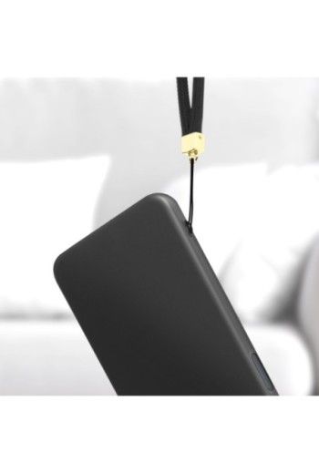 Cover in Gel di Silicone per Oppo A77 / A57 / Realme Narzo 50 5G Flessibile e Ultra-sottile - Nera