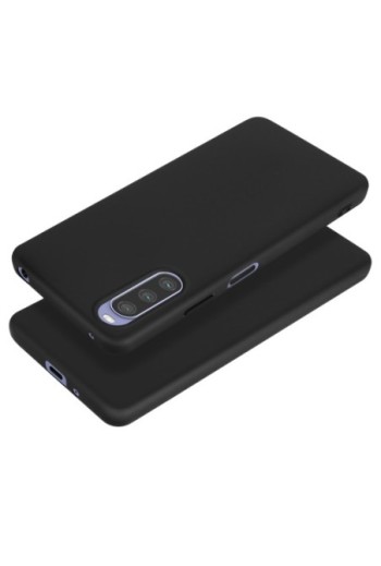 Cover in Gel di Silicone per Sony Xperia 10 IV Flessibile e Ultra-sottile - Nera