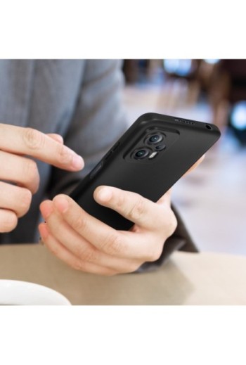 Cover in Gel di Silicone per Xiaomi Poco X4 GT Flessibile e Ultra-sottile - Nera