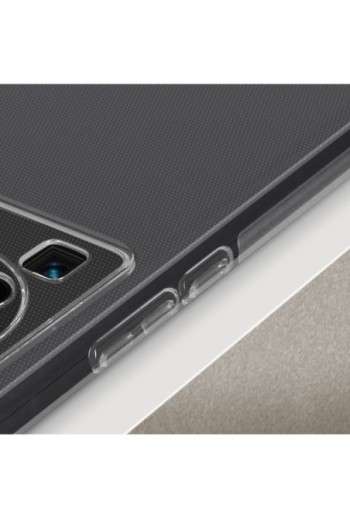 Cover Anti-urto per Vivo X80 Pro Gel di Silicone con Angoli Bumper - Trasparente