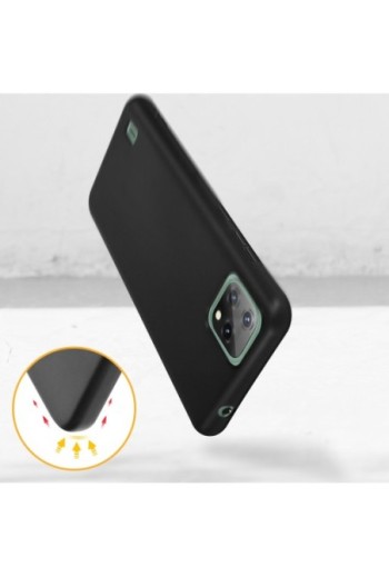 Cover in Gel di Silicone per Blackview A55 Flessibile e Ultra-sottile - Nera
