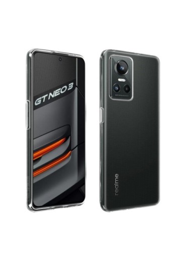 Cover in Gel di Silicone Realme GT Neo 3 Sottile e Resistente - Trasparente