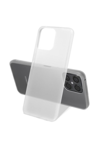 Cover in Gel di Silicone Honor X8 Flessibile e Resistente - Semi-trasparente