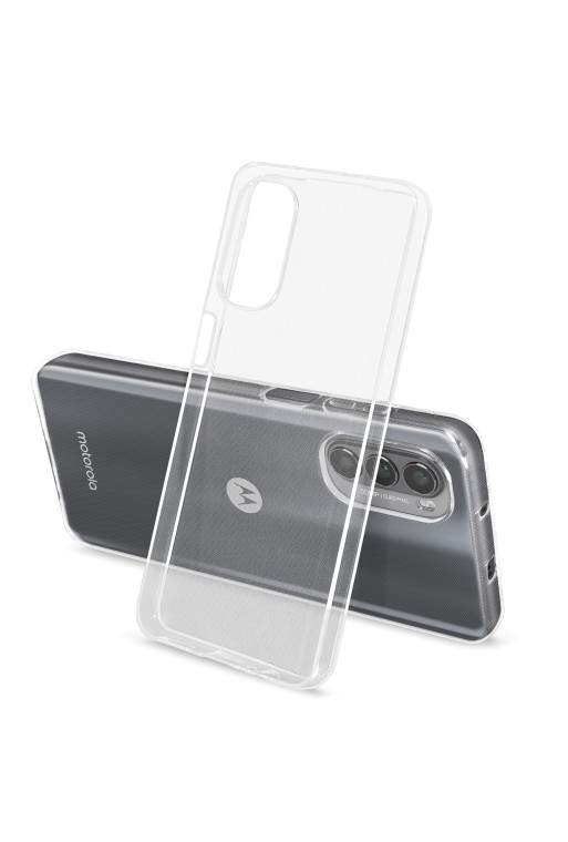 Cover in Gel di Silicone Motorola Moto G52 / G82 Sottile e Resistente - Trasparente