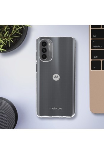 Cover in Gel di Silicone Motorola Moto G52 / G82 Sottile e Resistente - Trasparente