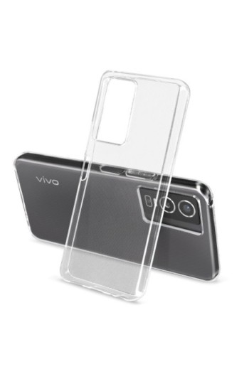 Cover in Gel di Silicone Vivo Y76 5G Sottile e Resistente - Trasparente