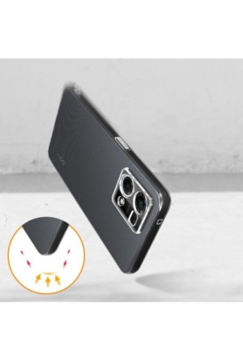 Cover in Gel di Silicone Oppo Reno 7 Sottile e Resistente - Trasparente