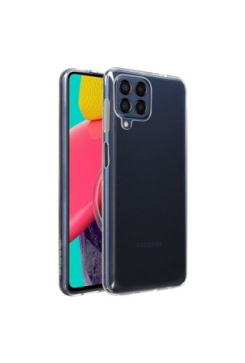 Cover in Gel di Silicone per Samsung Galaxy M33 Extra-sottile 0 3 mm Second Skin - Trasparente