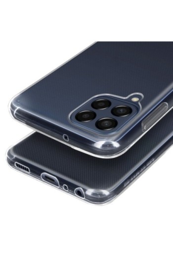 Cover in Gel di Silicone per Samsung Galaxy M33 Extra-sottile 0 3 mm Second Skin - Trasparente