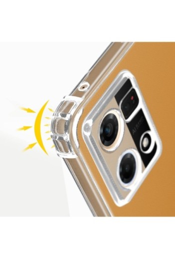 Cover Anti-urto per Oppo Reno 7 - Trasparente