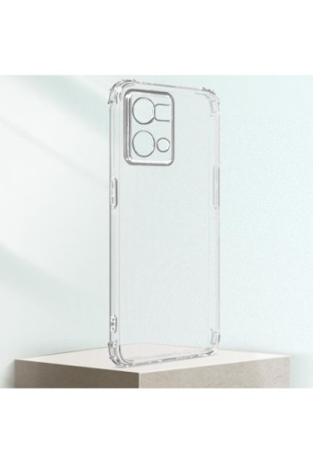Cover Anti-urto per Oppo Reno 7 - Trasparente