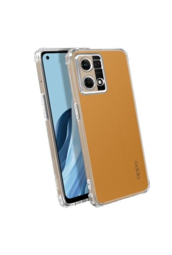 Cover Anti-urto per Oppo Reno 7 - Trasparente