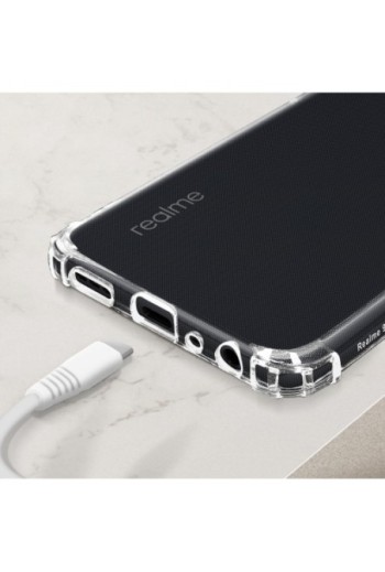 Cover Anti-urto per Realme 9i Oppo A76 / A96 - Trasparente