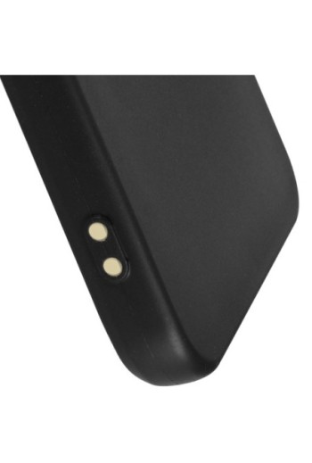 Cover per Vivo Y16 in gel di silicone con finitura opaca anti-macchie – nera