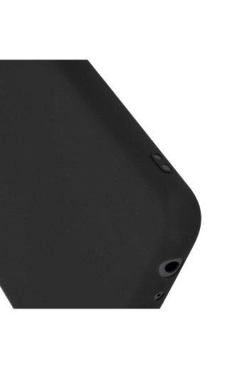 Cover per Samsung A23 5G in gel di silicone con finitura opaca anti-macchie – nera