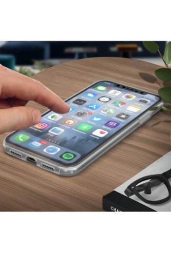 Cover protettiva Integrale Fronte / Retro Rigido - Trasparente per Apple iPhone 11