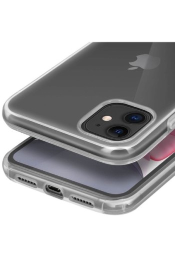 Cover protettiva Integrale Fronte / Retro Rigido - Trasparente per Apple iPhone 11