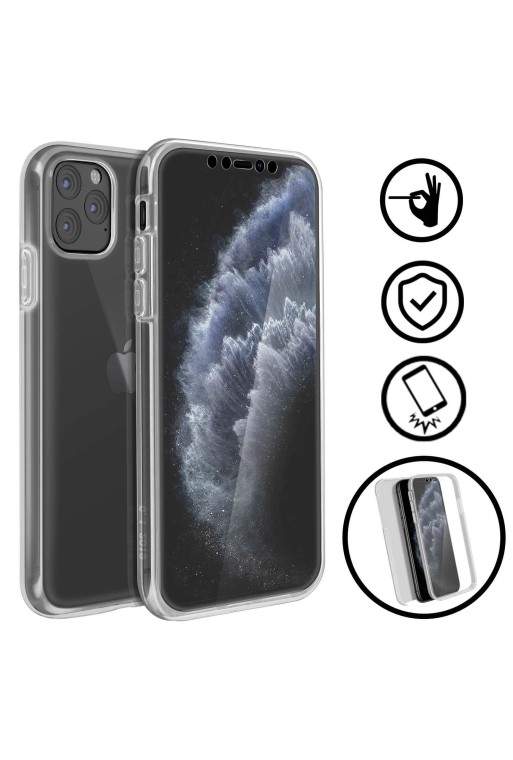 Cover protettiva Integrale Fronte / Retro Rigido - Trasparente per Apple iPhone 11 Pro Max