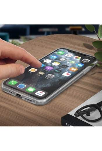 Cover protettiva Integrale Fronte / Retro Rigido - Trasparente per Apple iPhone 11 Pro Max