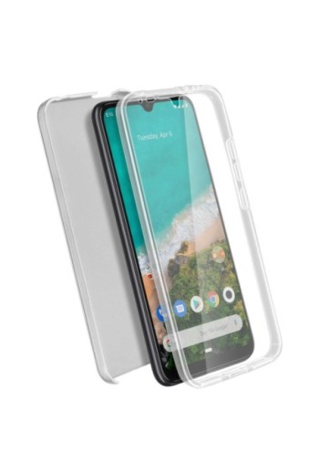 Cover protettiva Integrale Fronte / Retro Rigido - Trasparente per Xiaomi Mi A3