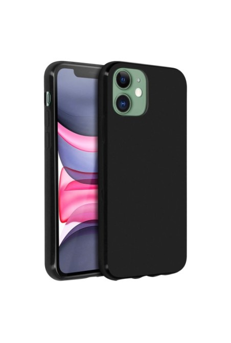Cover protettiva in Silicone Gel Flessibile e Resistente - Nero per Apple iPhone 11