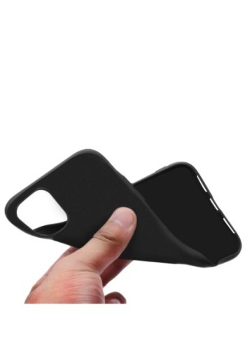 Cover protettiva in Silicone Gel Flessibile e Resistente - Nero per Apple iPhone 11