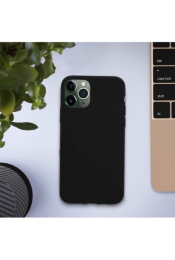 Cover protettiva in Silicone Gel Flessibile e Resistente - Nero per Apple iPhone 11 Pro Max