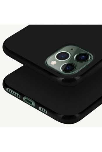 Cover protettiva in Silicone Gel Flessibile e Resistente - Nero per Apple iPhone 11 Pro Max