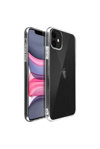 Cover protettiva in Silicone Gel Flessibile e Resistente - Trasparente per Apple iPhone 11