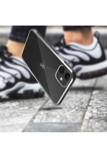 Cover protettiva in Silicone Gel Flessibile e Resistente - Trasparente per Apple iPhone 11