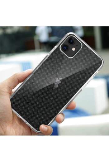 Cover protettiva in Silicone Gel Flessibile e Resistente - Trasparente per Apple iPhone 11