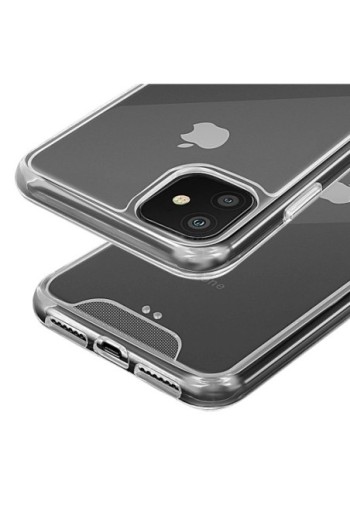 Cover Rigida contorno Bumper Collezione Cristal - Trasparente p. iPhone 11
