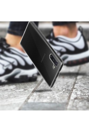 Cover protettiva in Silicone Gel Flessibile e Resistente - Trasparente per Samsung Galaxy Note 10