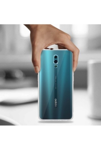 Protezione integrale 360°: Cover morbida trasparente + Pellicola vetro temperato per Oppo Reno