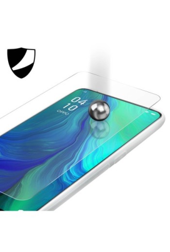 Protezione integrale 360°: Cover morbida trasparente + Pellicola vetro temperato per Oppo Reno