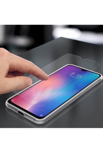 Protezione integrale 360°: Cover morbida trasparente + Pellicola vetro temperato per Xiaomi Mi 9 SE