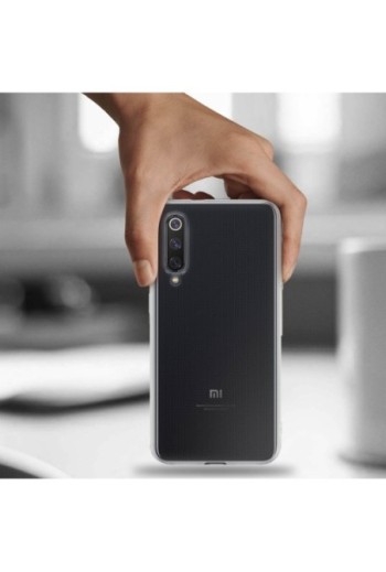 Protezione integrale 360°: Cover morbida trasparente + Pellicola vetro temperato per Xiaomi Mi 9 SE