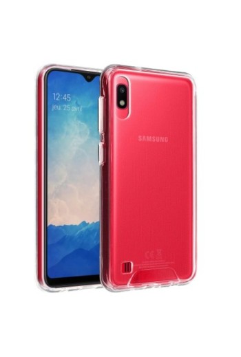 Cover rigida contorno Bumper collezione Crystal - Ultra-trasparente per Samsung Galaxy A10 / M10