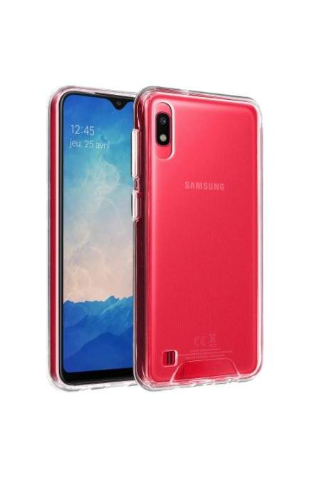 Cover rigida contorno Bumper collezione Crystal - Ultra-trasparente per Samsung Galaxy A10 / M10