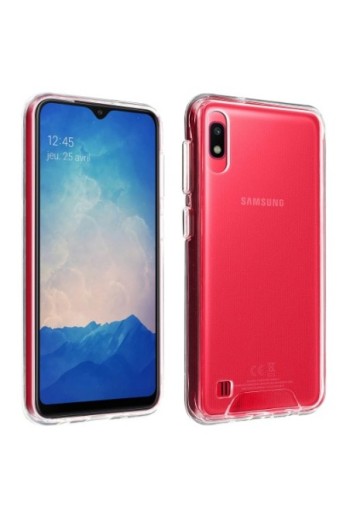 Cover rigida contorno Bumper collezione Crystal - Ultra-trasparente per Samsung Galaxy A10 / M10