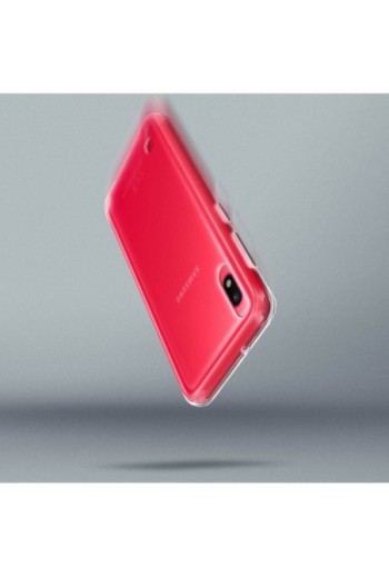 Cover rigida contorno Bumper collezione Crystal - Ultra-trasparente per Samsung Galaxy A10 / M10